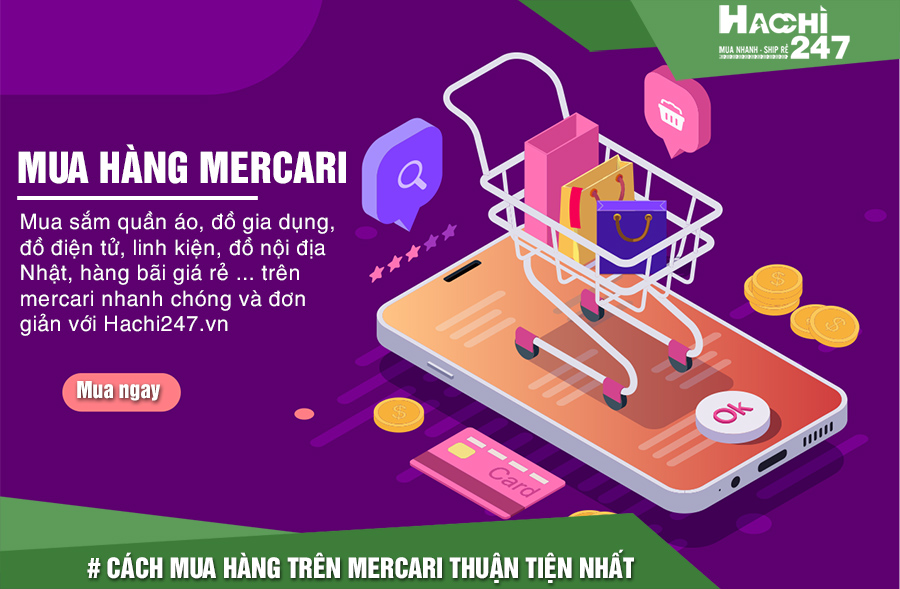 Cách mua hàng trên mercari nhật